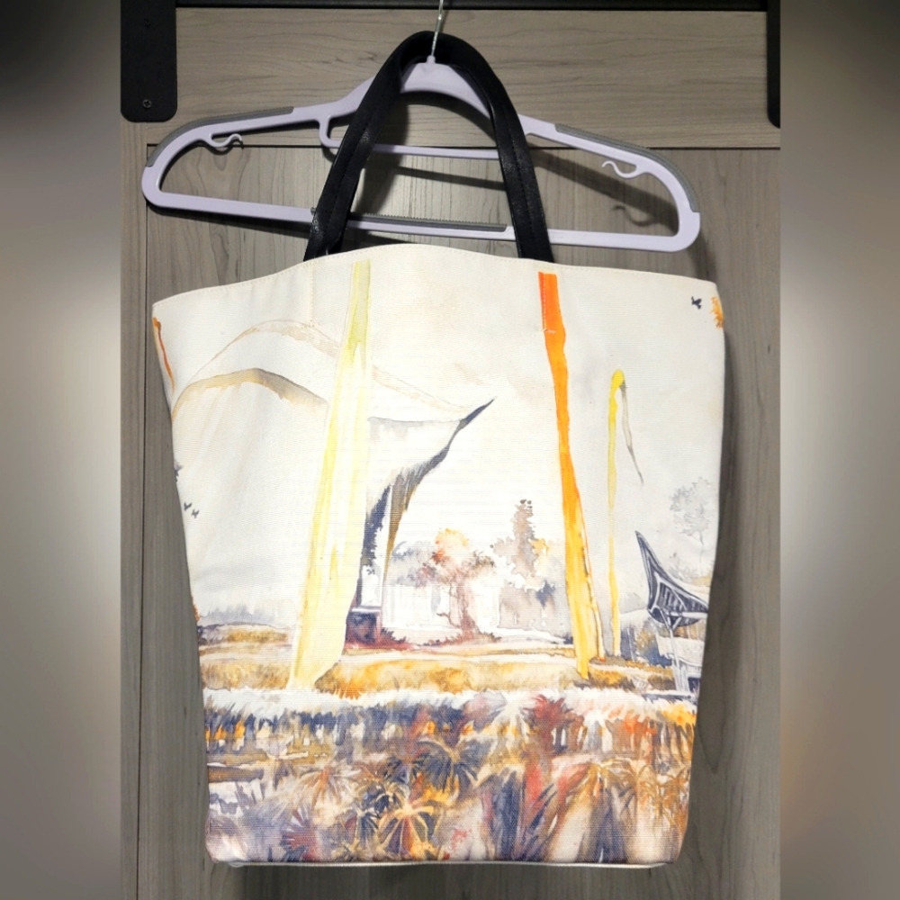 John Hardy, New Canvas and Leather Tote
